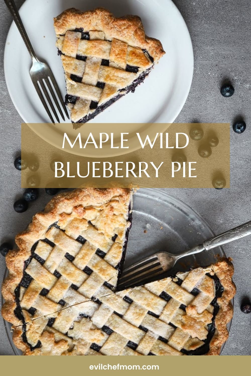 Maple Wild Blueberry Pie