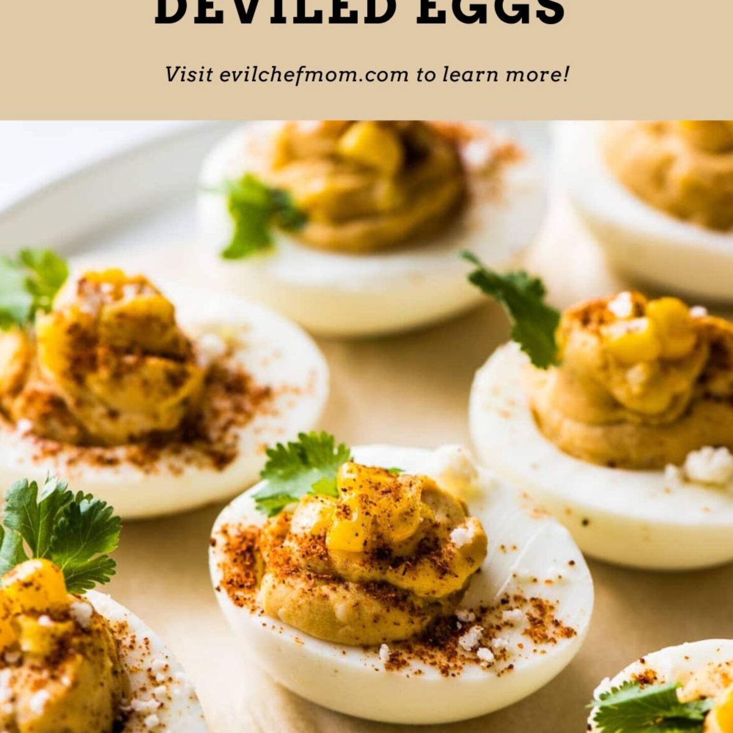 Mexican Street Corn Deviled Eggs