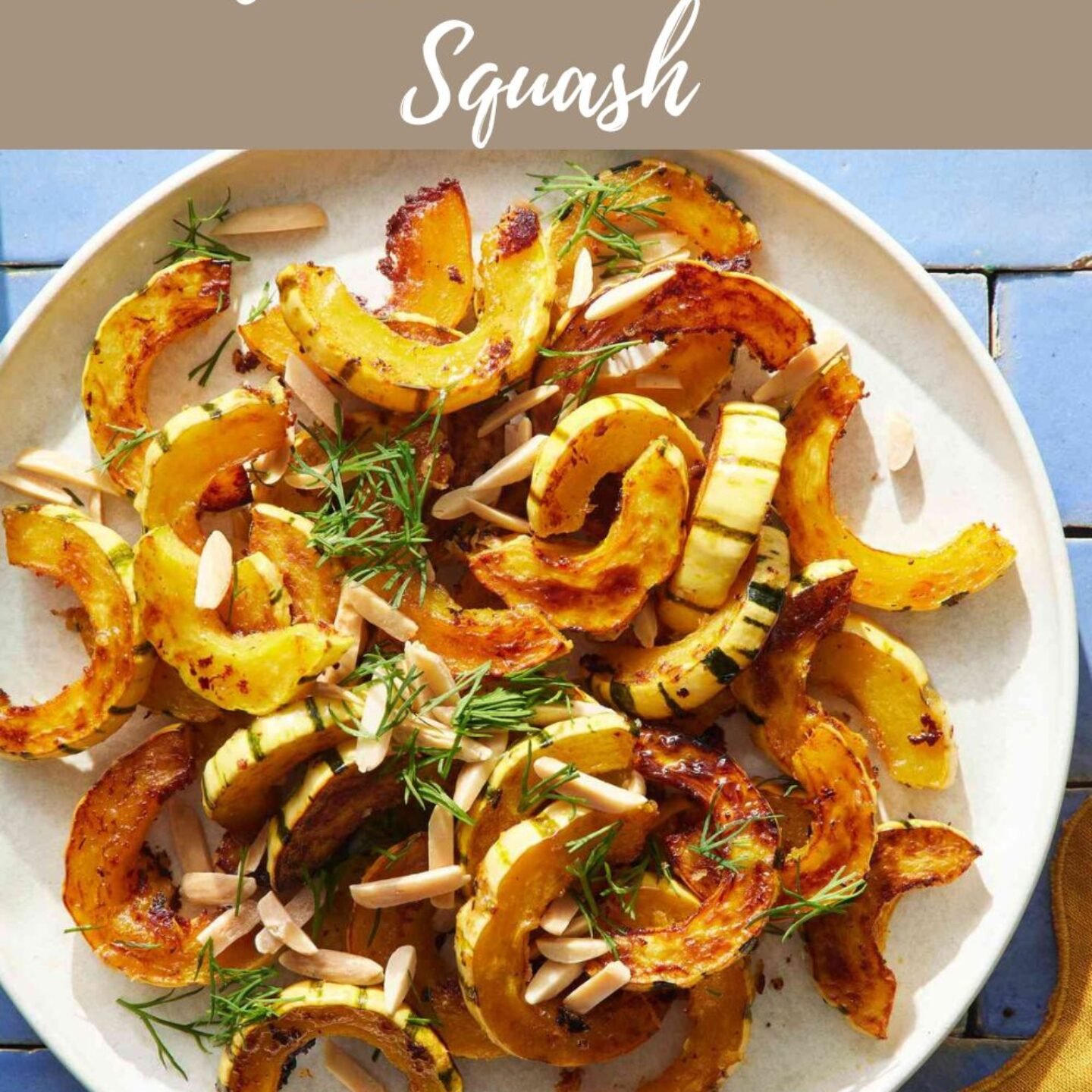 Miso–Garlic Butter Roasted Delicata Squash