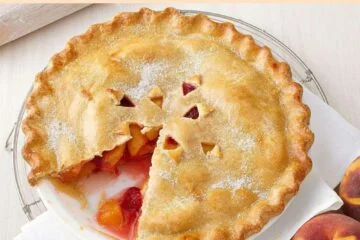 Peach-Raspberry Pie