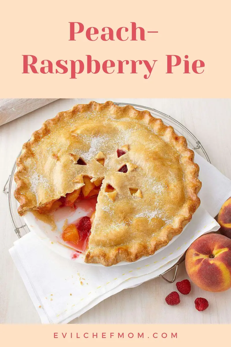 Peach-Raspberry Pie