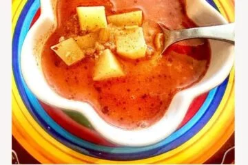 Potato Soup with Chorizo