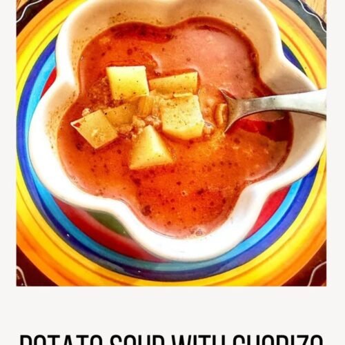 Potato Soup with Chorizo