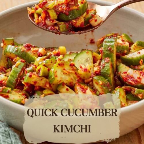 Quick Cucumber Kimchi
