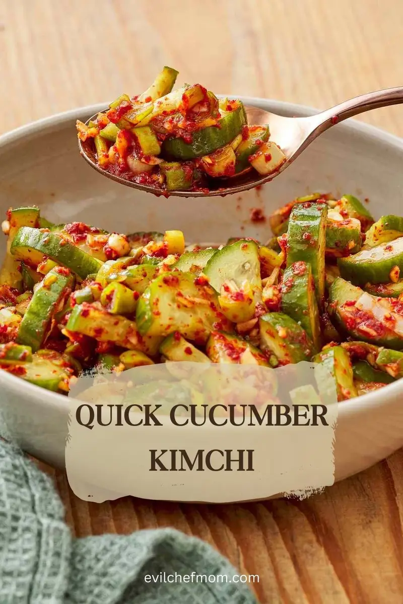Quick Cucumber Kimchi