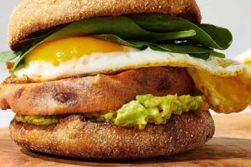 Roasted Sweet Potato Breakfast Sandwich