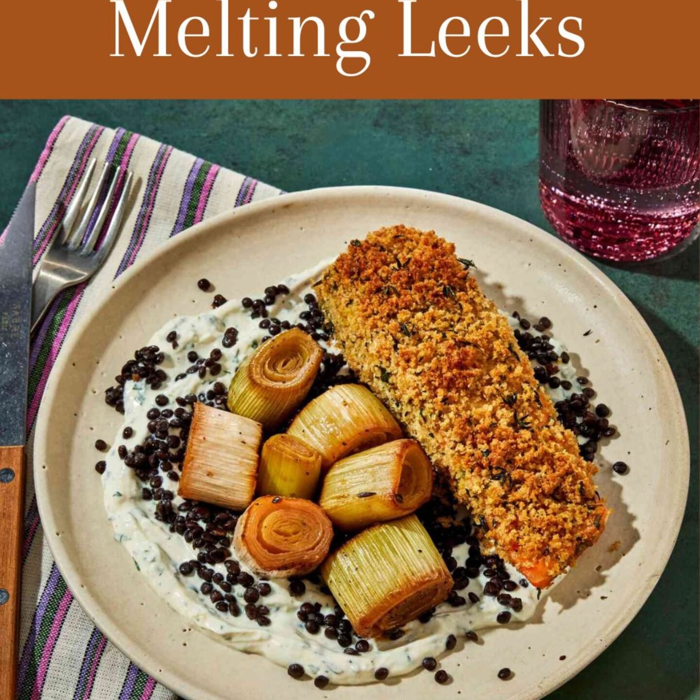 Salmon with Melting Leeks