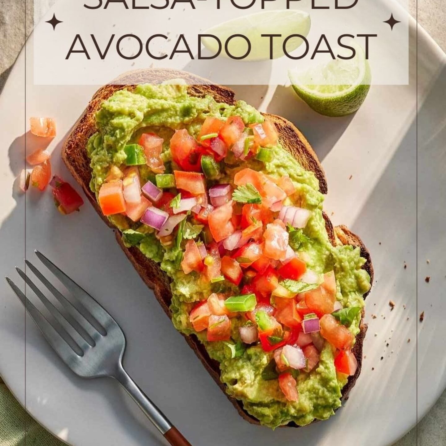 Salsa-Topped Avocado Toast
