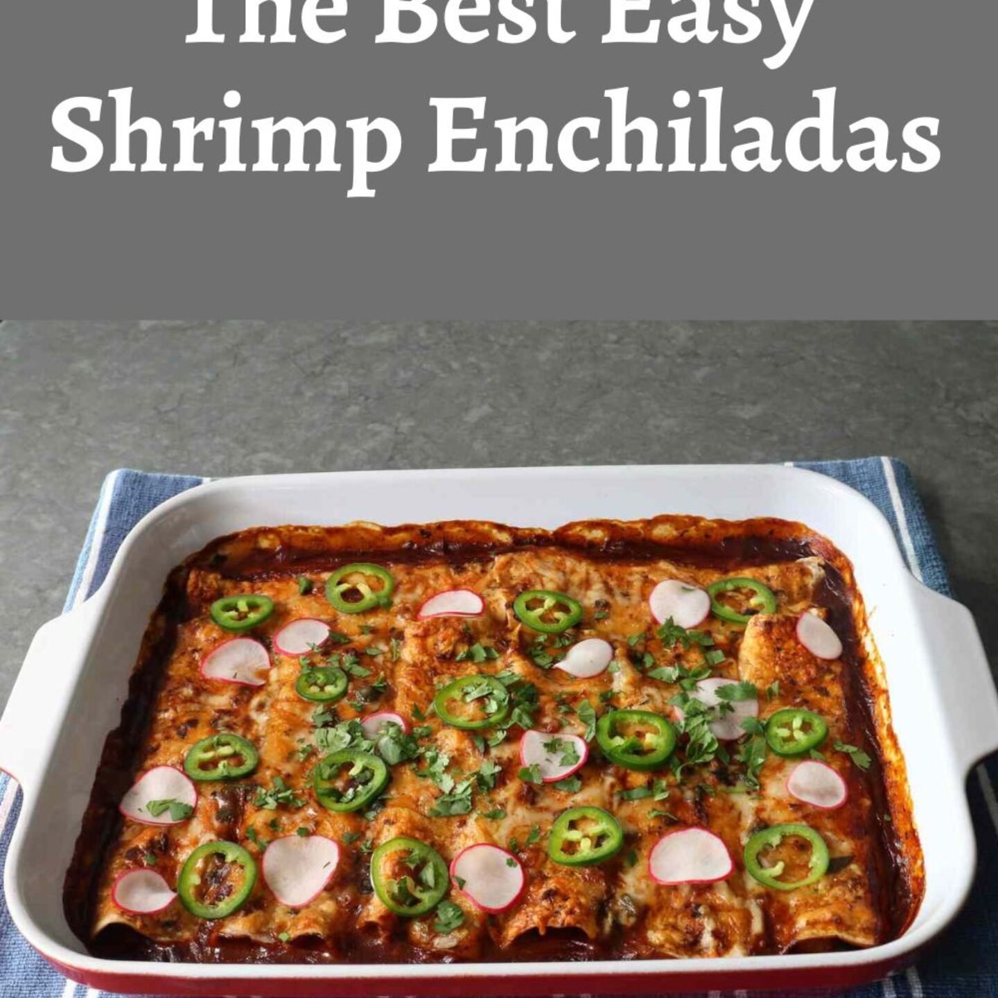 The Best Easy Shrimp Enchiladas