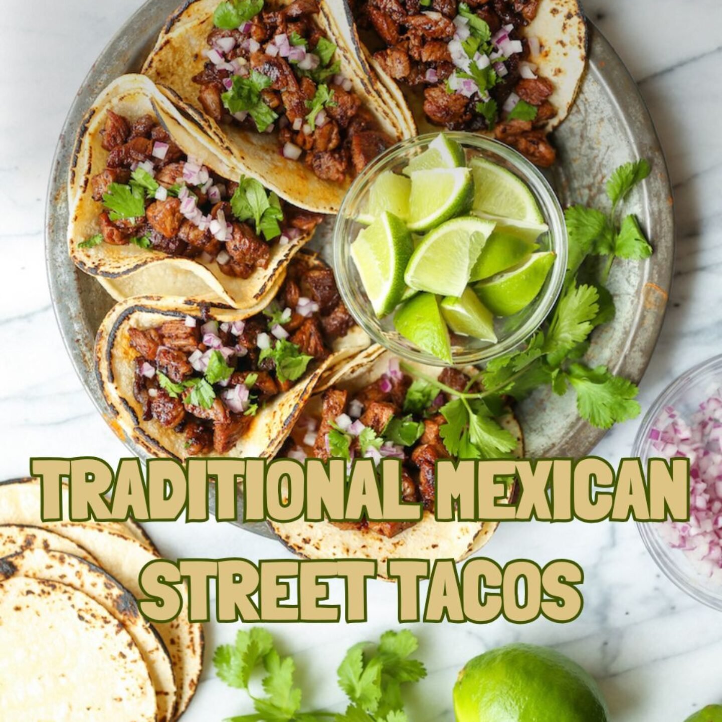 Traditional Mexican Street Tacos