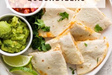 Air Fryer Chicken Quesadillas
