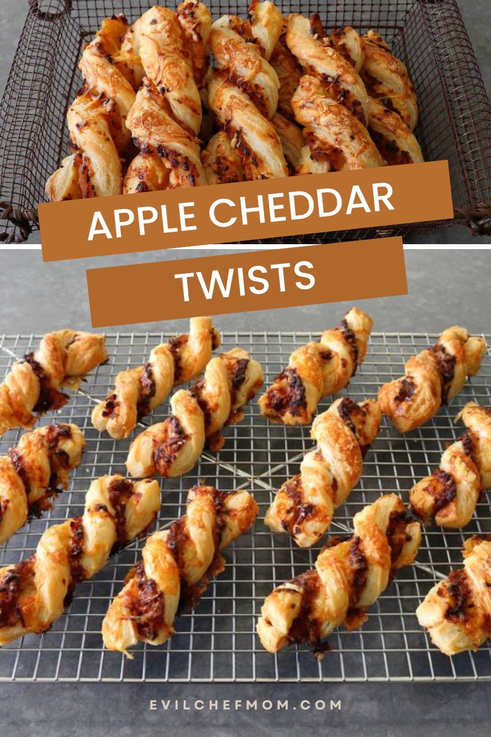 Apple Cheddar Twists