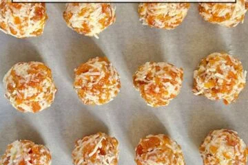 Apricot-Ginger Energy Balls