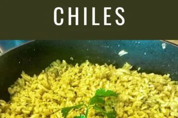 Arroz Verde with Hatch Chiles