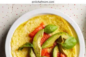 Avocado & Smoked Salmon Omelet