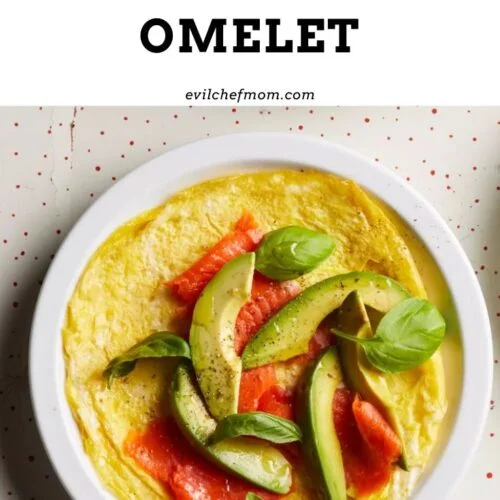 Avocado & Smoked Salmon Omelet