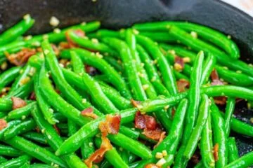 Bacon-Garlic Green Beans