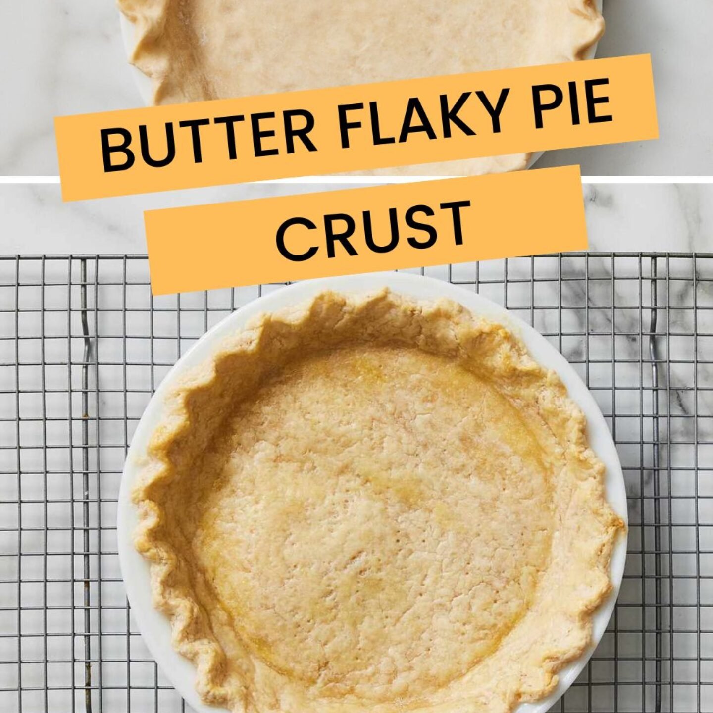 Butter Flaky Pie Crust