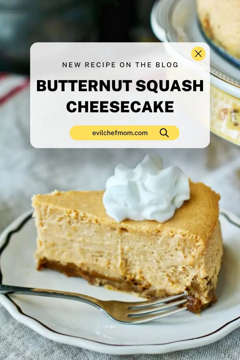 Butternut Squash Cheesecake