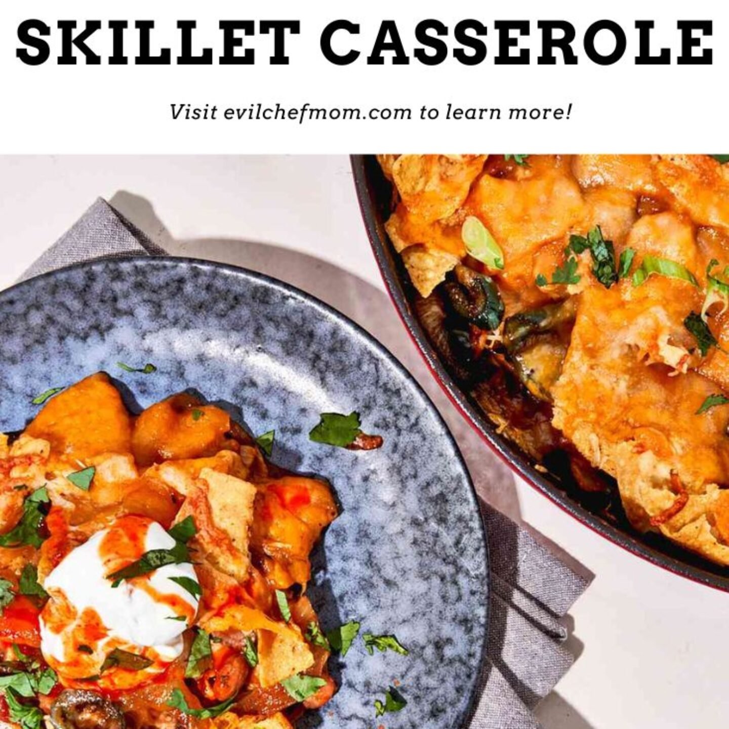 Chicken Fajita Skillet Casserole