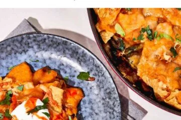 Chicken Fajita Skillet Casserole