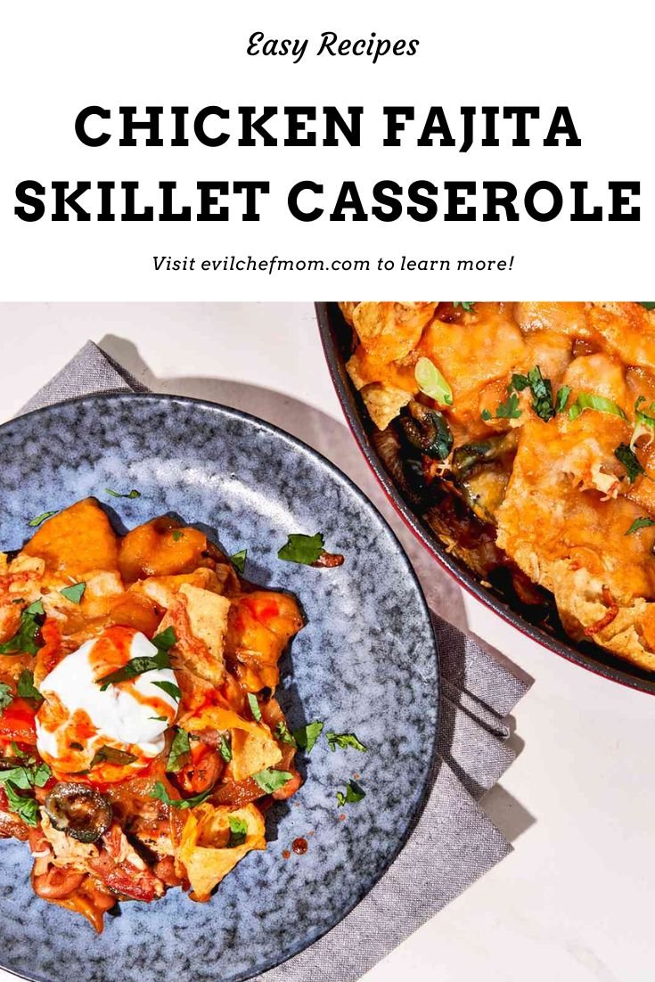 Chicken Fajita Skillet Casserole