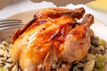 Cornish Game Hens with Rice Stuffing