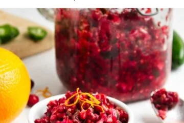 Cranberry Jalapeño Relish