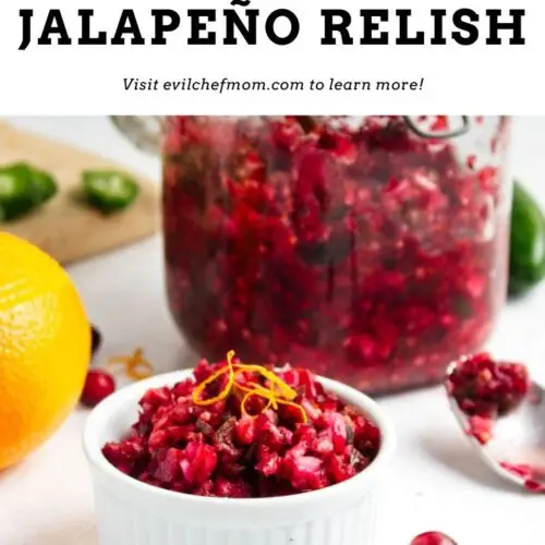 Cranberry Jalapeño Relish