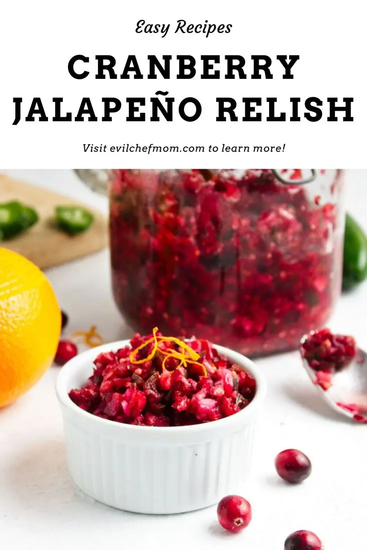 Cranberry Jalapeño Relish