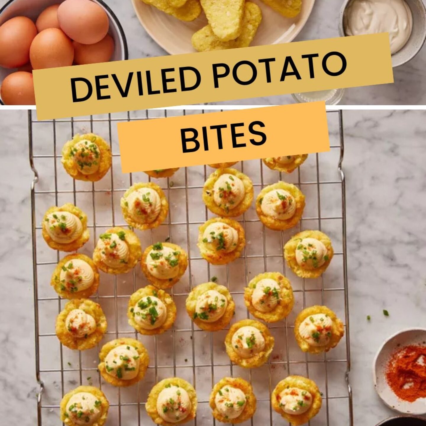 Deviled Potato Bites