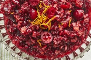 Easy Cranberry Orange Relish