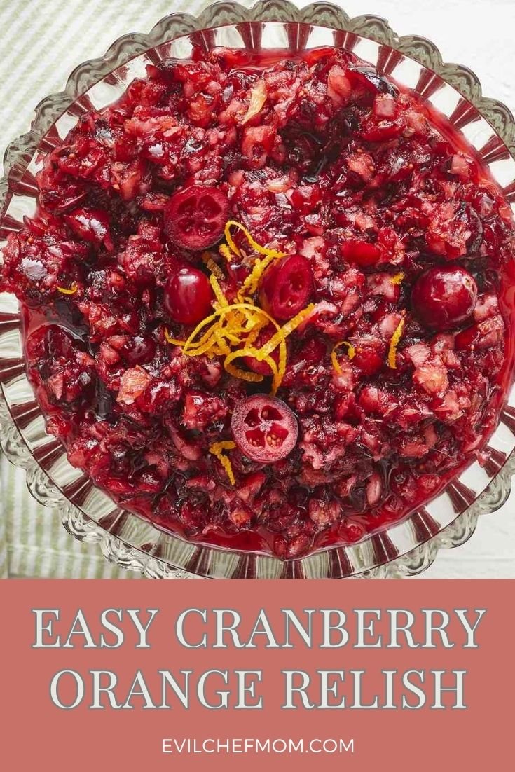 Easy Cranberry Orange Relish