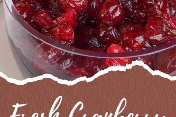 Fresh Cranberry Sauce
