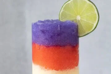 Frozen Rainbow Margaritas