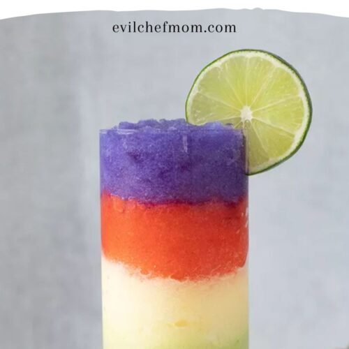 Frozen Rainbow Margaritas