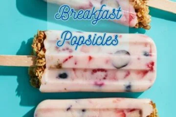Granola & Yogurt Breakfast Popsicles