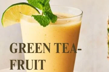 Green Tea-Fruit Smoothie