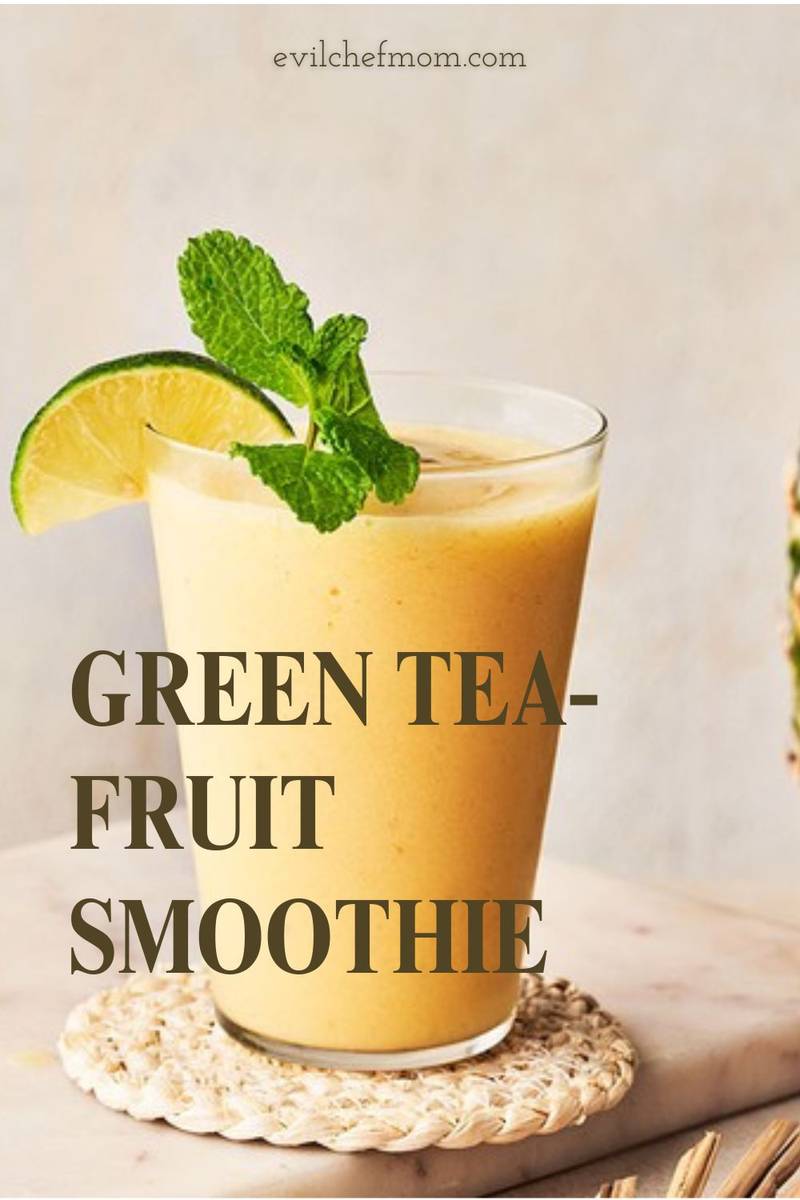 Green Tea-Fruit Smoothie
