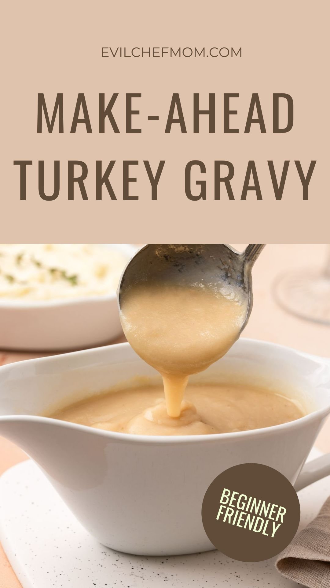 Make-Ahead Turkey Gravy