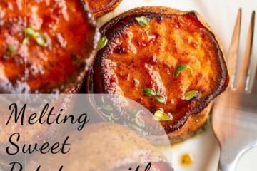Melting Sweet Potatoes with Maple Butter