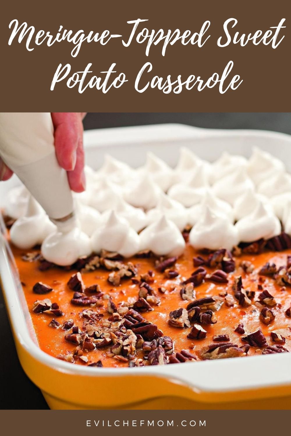 Meringue-Topped Sweet Potato Casserole