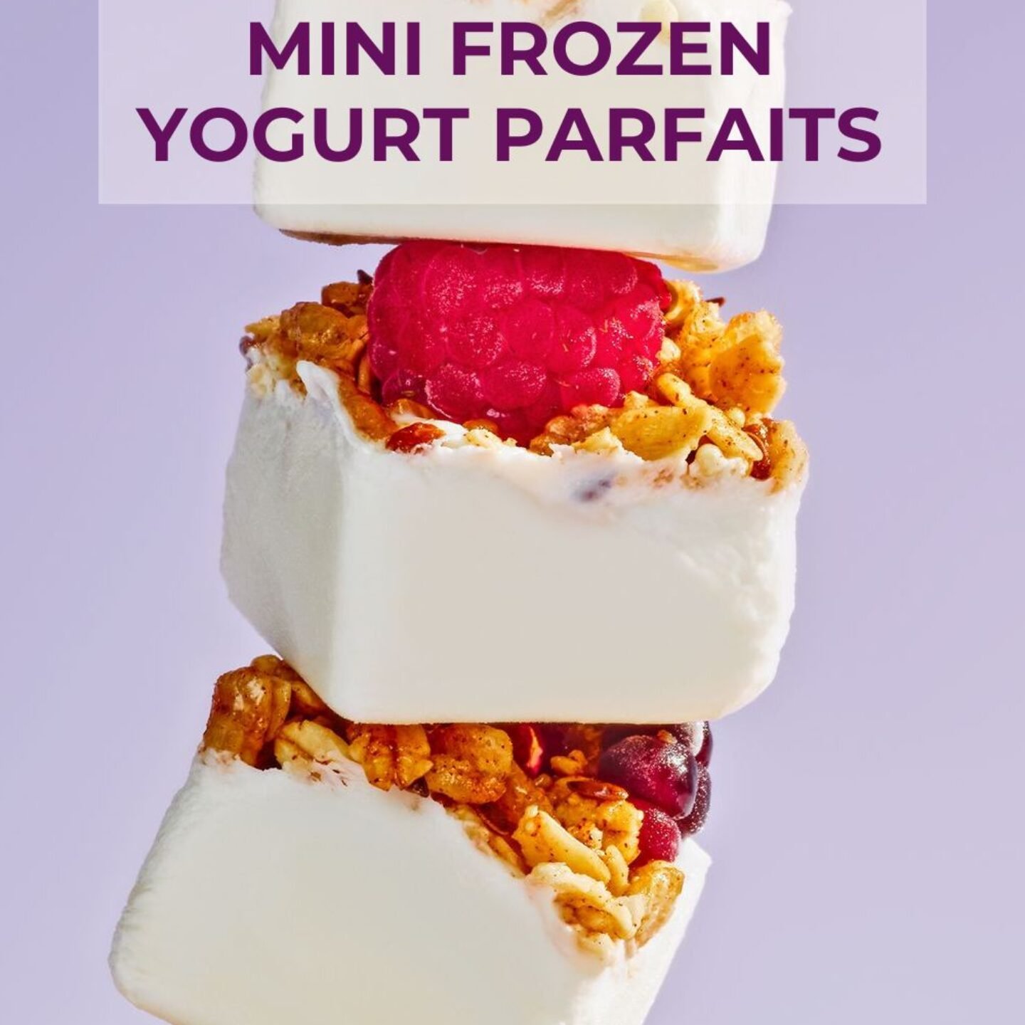 Mini Frozen Yogurt Parfaits