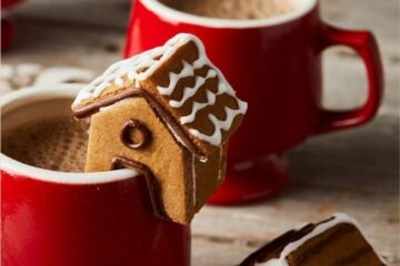 Mini Gingerbread House Cookies