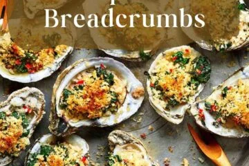 Oysters au Gratin with Spinach & Breadcrumbs