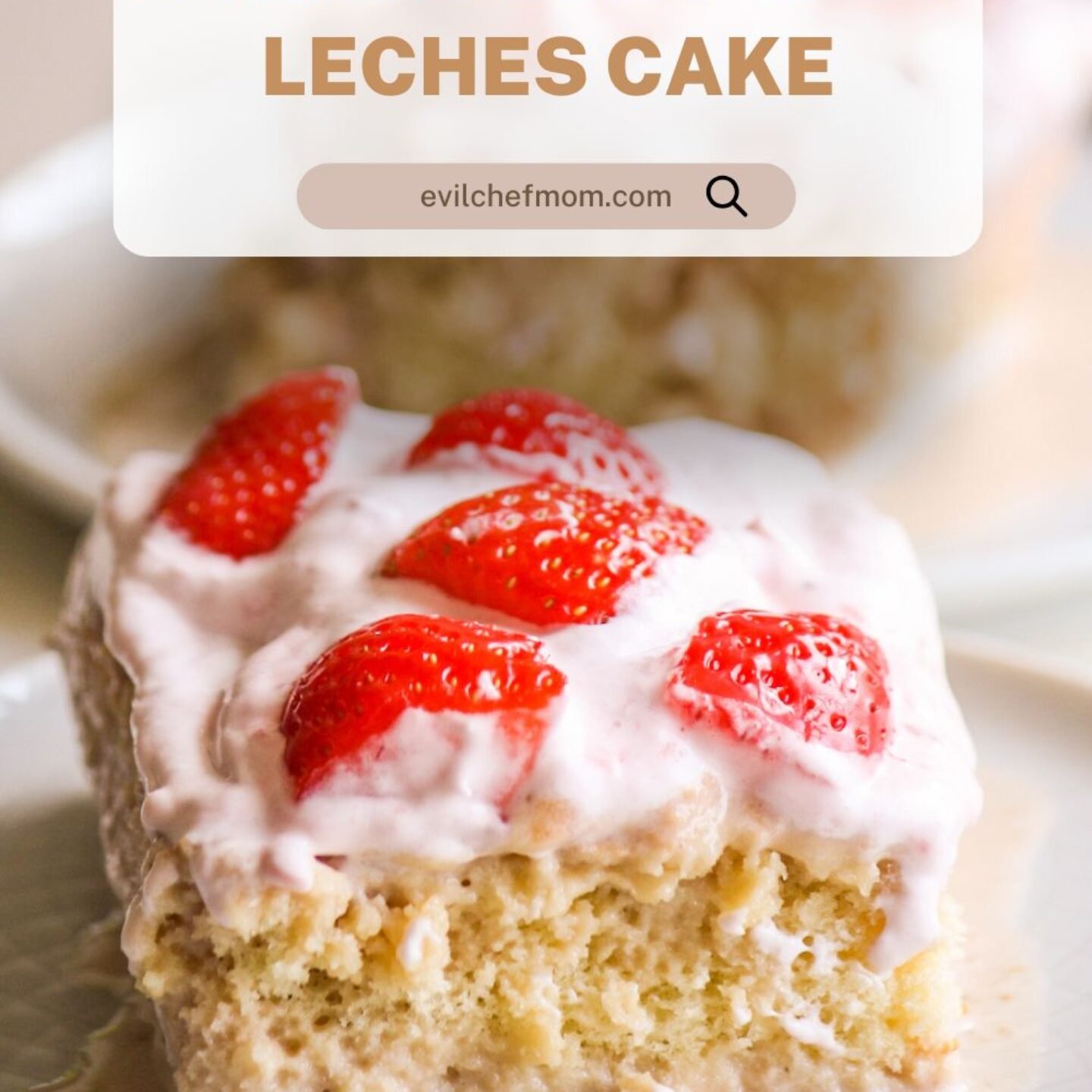 Strawberry Tres Leches Cake