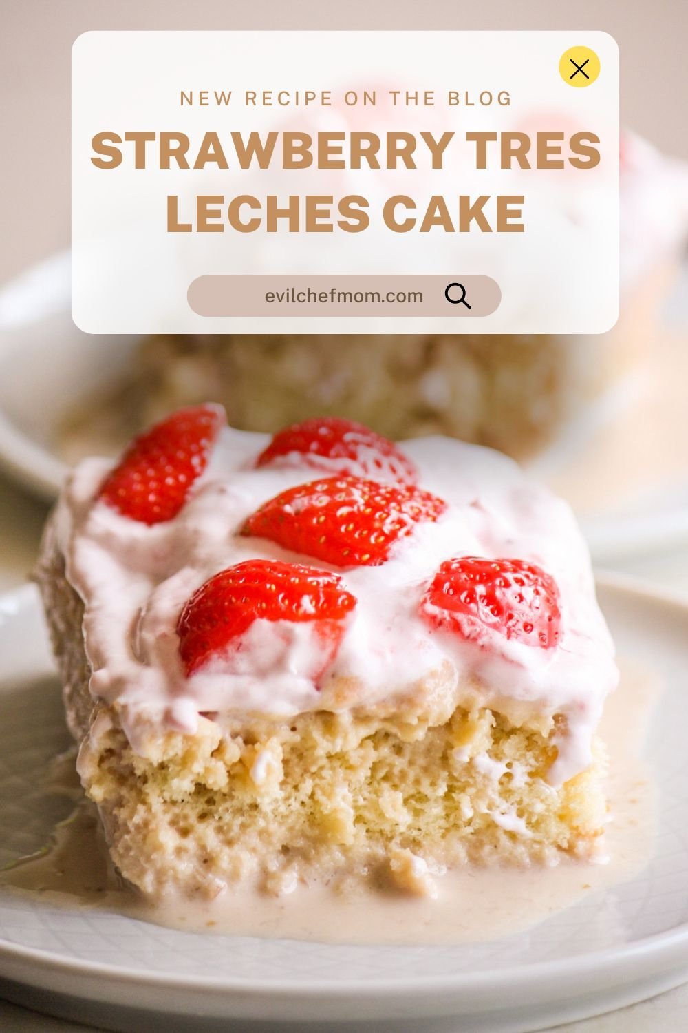 Strawberry Tres Leches Cake