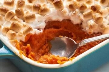 Sweet Potato Casserole with Marshmallows