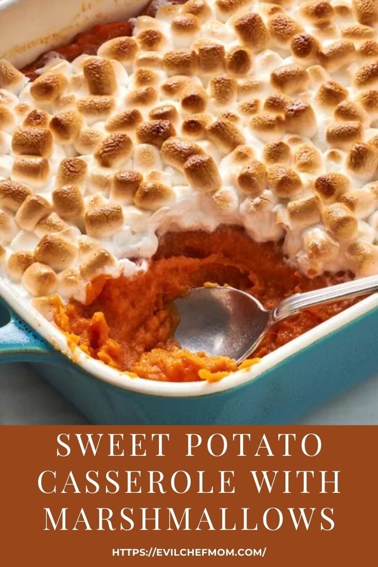 Sweet Potato Casserole with Marshmallows