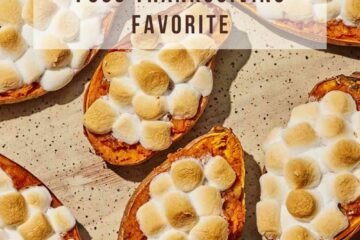 Twice-Baked Sweet Potatoes with Marshmallows Is a No-Fuss Thanksgiving Favorite